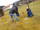 2014 zeltaufbau donnerstag 20140213
