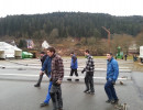 2014 zeltaufbau samstag 20140225