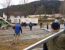 2014 zeltaufbau samstag 20140225