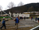 2014 zeltaufbau samstag 20140225